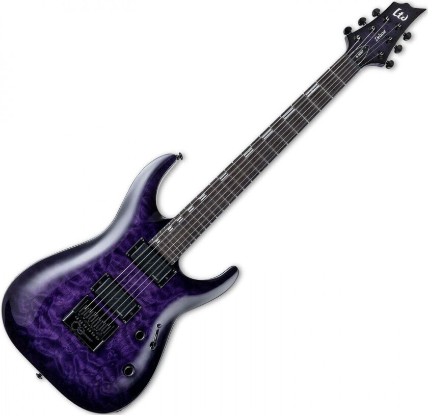 Ltd H-1000 Evertune Qm See-Thru Purple Sunburst
