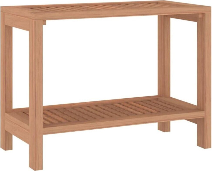 Sidebord til baderom 60x30x45 cm heltre teak