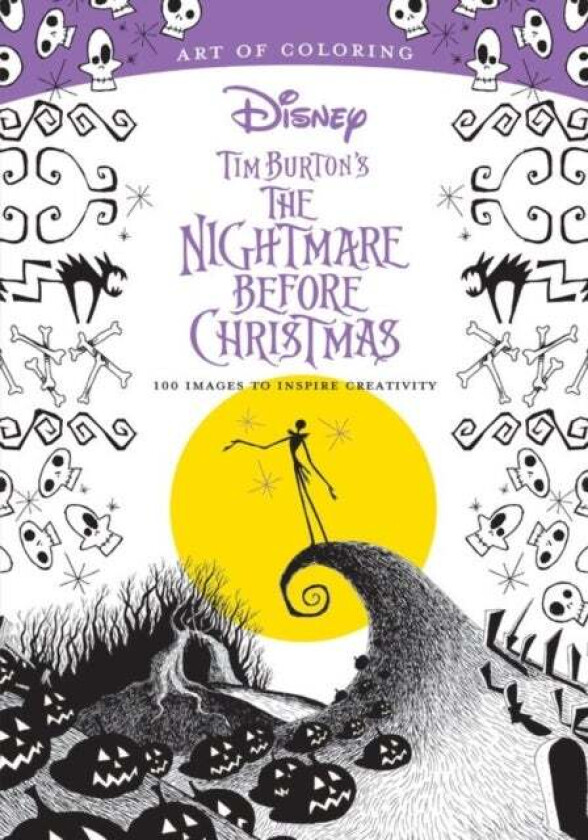 Art Of Coloring: Tim Burton&#039;s The Nightmare Before Christmas av Disney Book Group