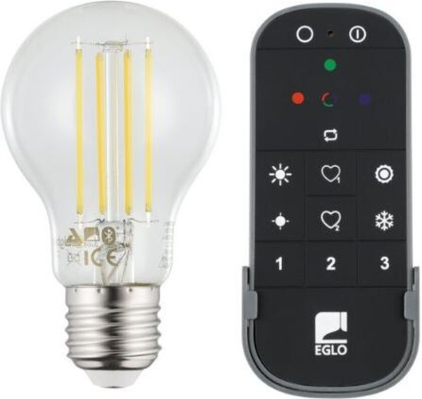 LED-lyspære Connect-Z LED-Z Sæt 2xLyskilde + fjernbetjening SMARTLIGHT Klar E27