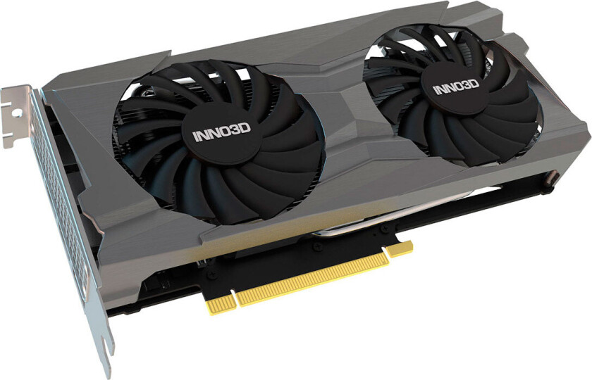 Inno3D GeForce RTX 3050 TWIN X2 grafikkort - NVIDIA GeForce RTX 3050 - 8 GB GDDR6