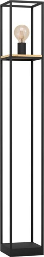 Libertad Gulvlampe H1285 brun, E27, 40W