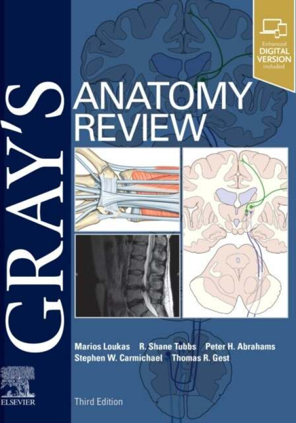 Gray's Anatomy Review av Marios MD PhD (Chair and Professor of Anatomy St George's University Grenada W.I) Loukas, R. Shane PhD (Professor a