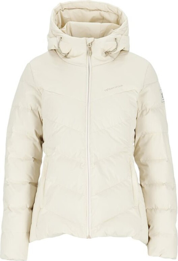 Finse Origin Dunjakke Dame 40 Gråhvit