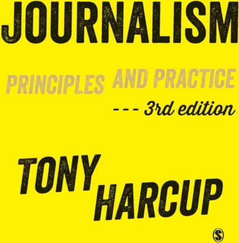 Journalism av Tony Harcup