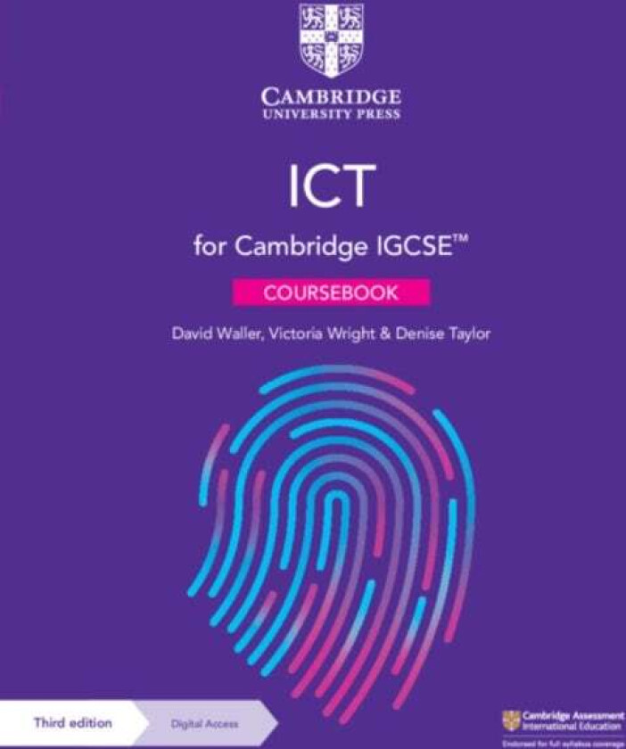 Cambridge IGCSE (TM) ICT Coursebook with Digital Access (2 Years) av David Waller, Victoria Wright, Denise Taylor