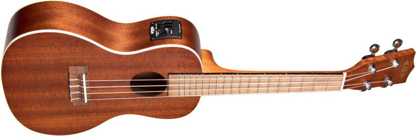 Ka-Ce Satin Concert Ukulele Mahogni, Med Eq