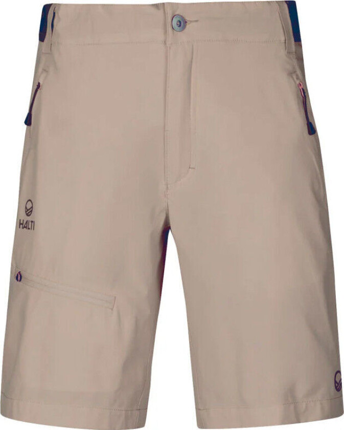 Halti Women's Pallas X-Stretch Lite Shorts Cobblestone Beige 38, Cobblestone Beige