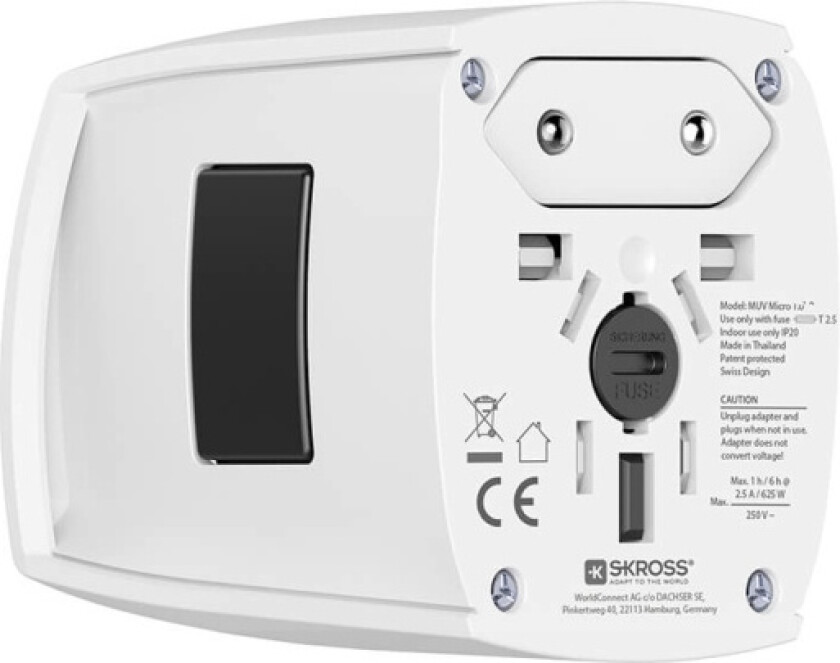 MUV Micro power plug adapter