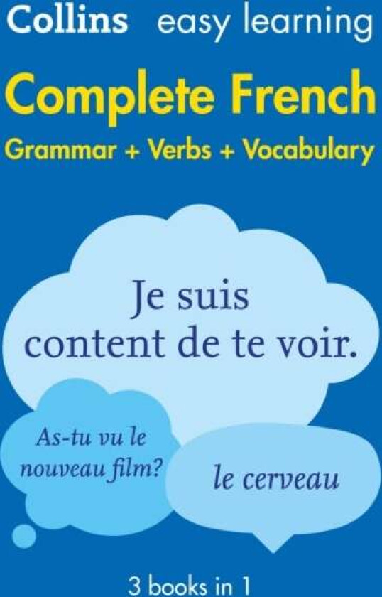 Easy Learning French Complete Grammar, Verbs and V av Collins Dictionaries