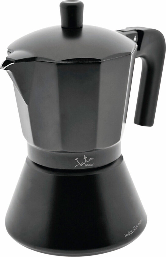 Italiensk kaffekanne JATA CFI9 svart aluminium (9 kopper)