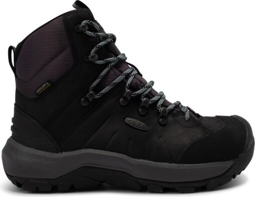 Keen Women's Revel Iv Mid Polar Black/Harbor Gray 36, Black/Harbor Gray