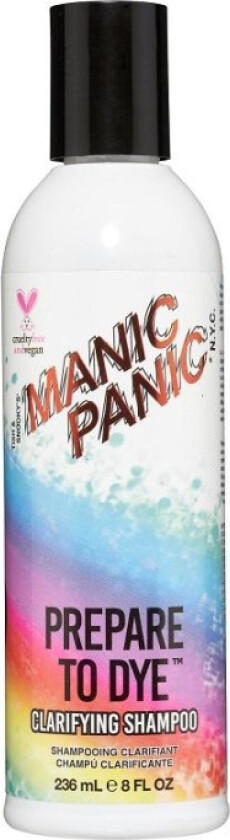 Manic Panic Prepare To Dye Pre Colour Clarifying Shampoo 236ml