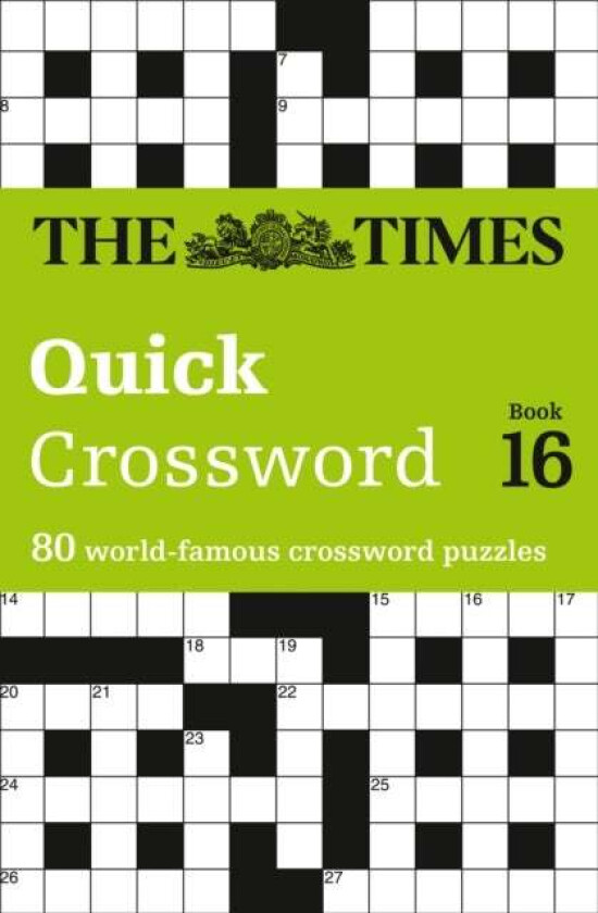The Times Quick Crossword Book 16 av John Grimshaw