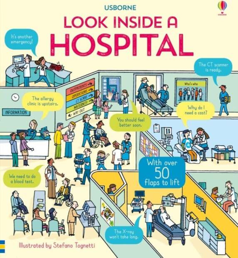 Look Inside a Hospital av Katie Daynes