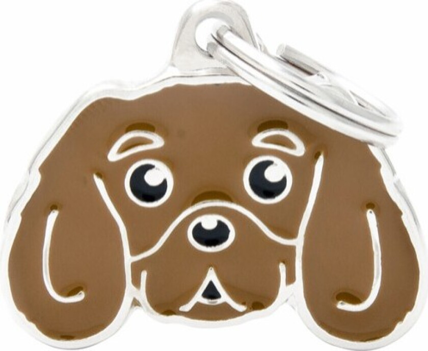 Cavalier King Ruby ID Dog Tag