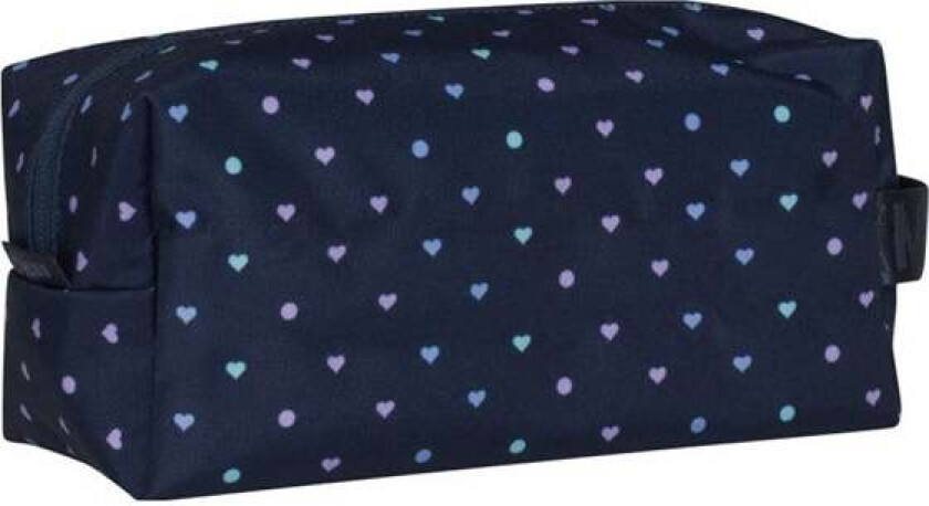 Pennal/toalettmappe Sport Blue Hearts