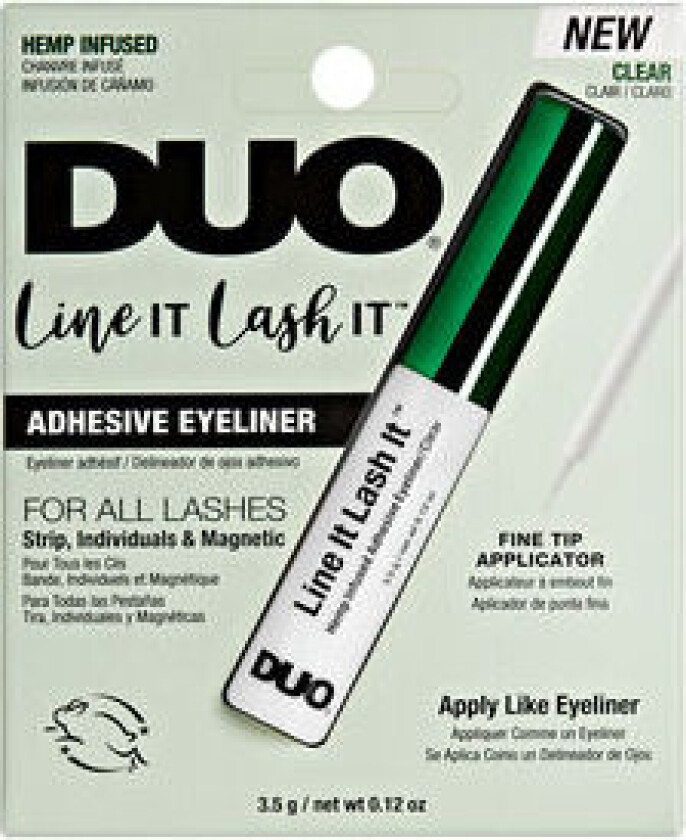 Duo Line It & Lash It Hemp Infused Clear 3,5g
