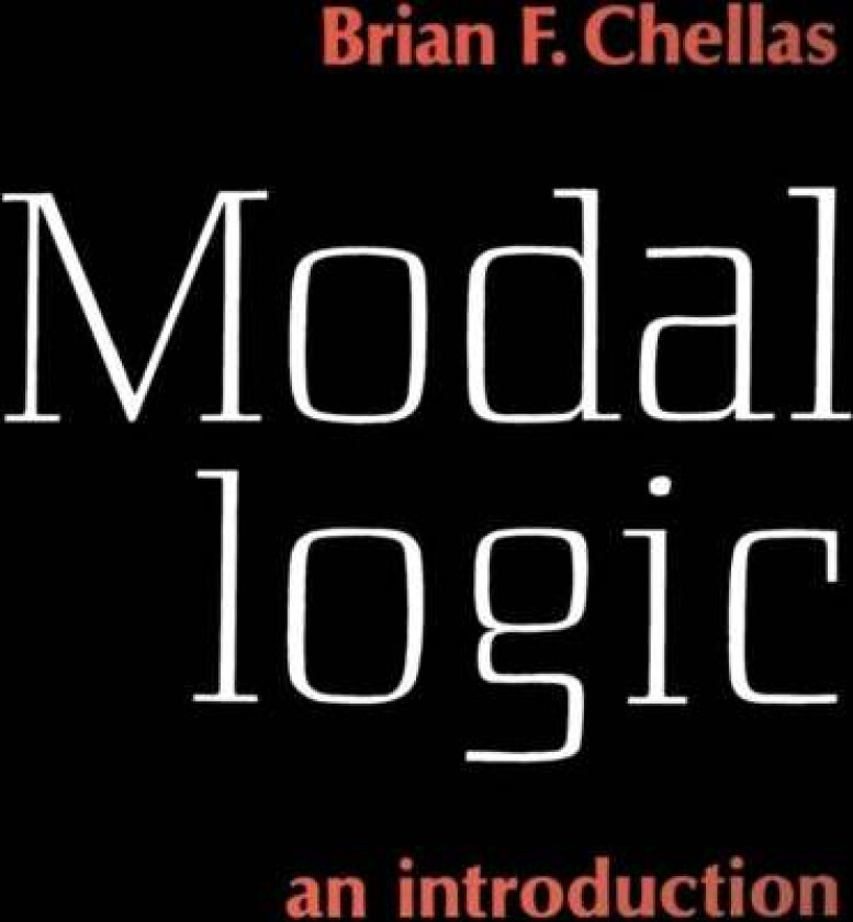 Modal Logic av Brian F. Chellas