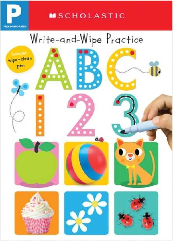 ABC 123 Write and Wipe Flip Book: Scholastic Early Learners (Write and Wipe) av Scholastic