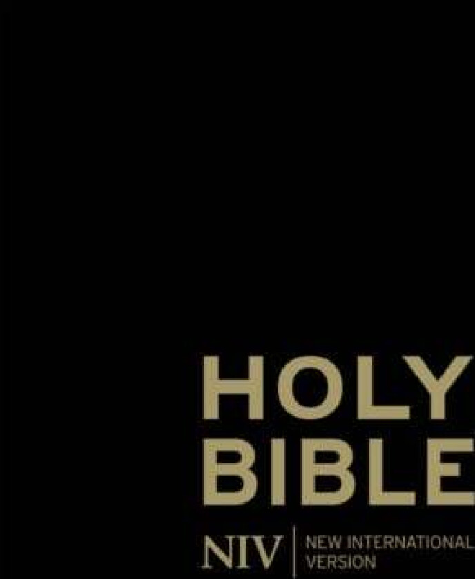 NIV Popular Cross-Reference Black Leather Bible av New International Version