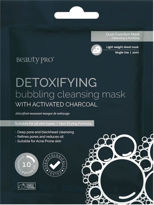 Detoxifying Bubbling Cleansing Mask With Activated Char