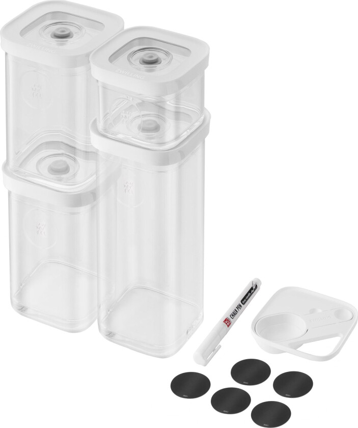 Sett Med Plastbeholdere S Zwilling Fresh & Save Cube 1025971