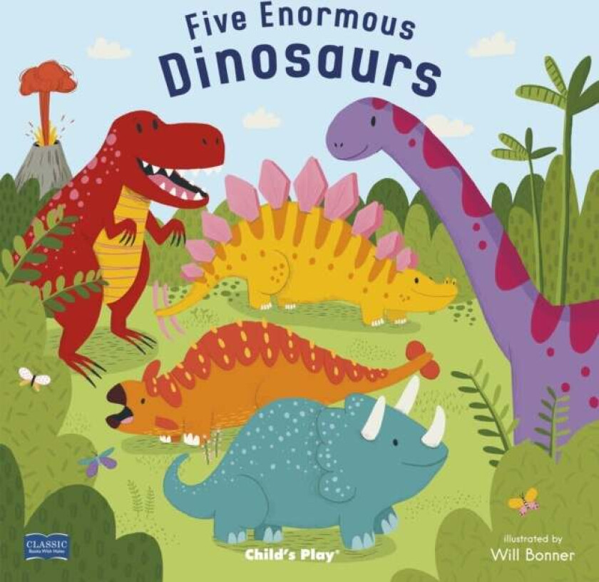 Five Enormous Dinosaurs