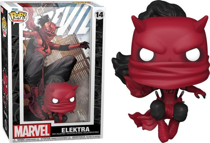 POP figure Comic Cover Marvel Daredevil Elektra