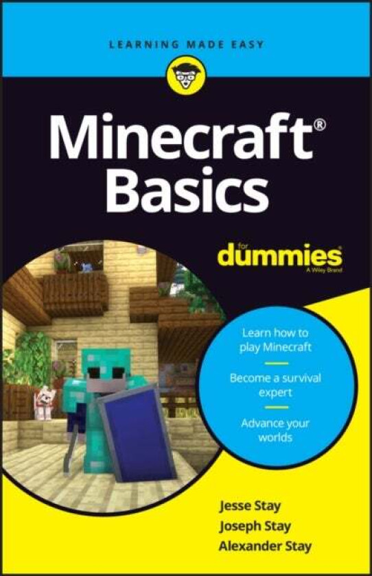Minecraft Basics For Dummies av Jesse Stay, Joseph Stay, Alex Stay