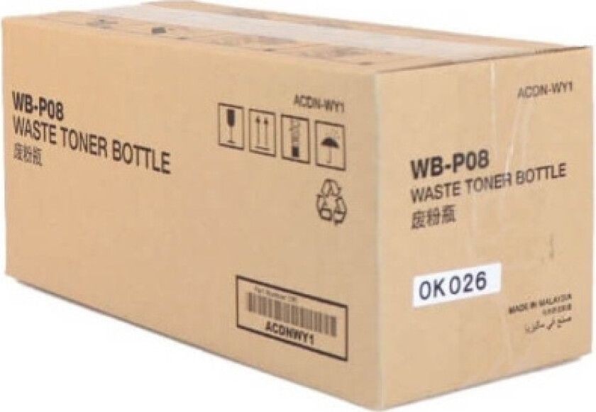 Beholder for resttoner, 26.800 sider