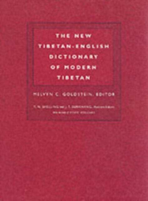 The New Tibetan-English Dictionary of Modern Tibetan av Melvyn C. Goldstein