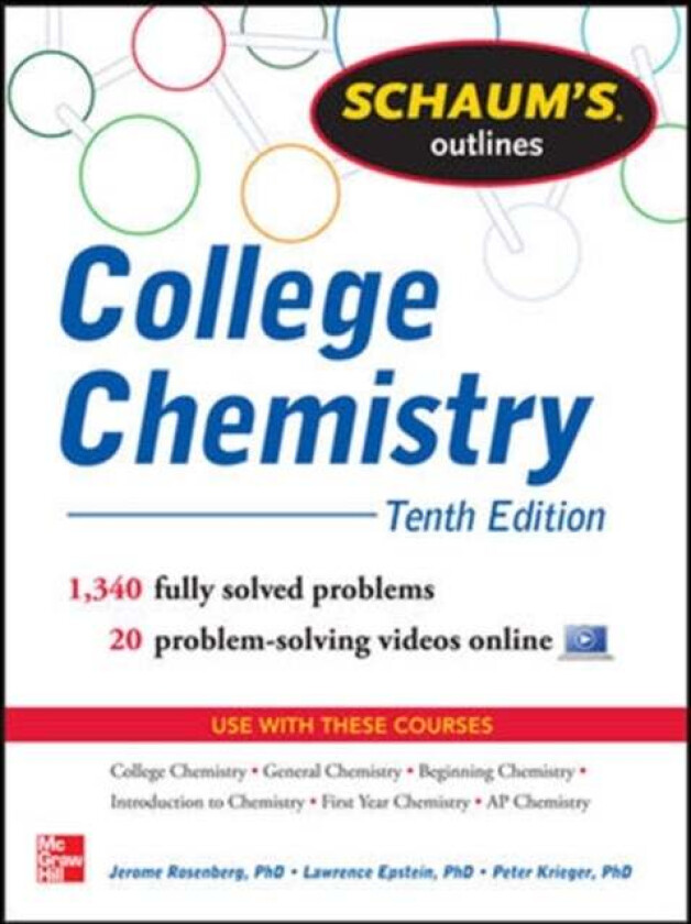 Schaum's Outline of College Chemistry av Jerome Rosenberg, Lawrence Epstein, Peter Krieger