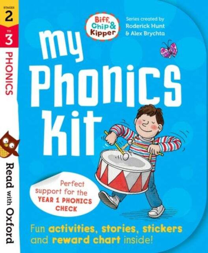 Read with Oxford: Stages 2-3: Biff, Chip and Kipper: My Phonics Kit av Roderick Hunt, Annemarie Young, Laura Sharp