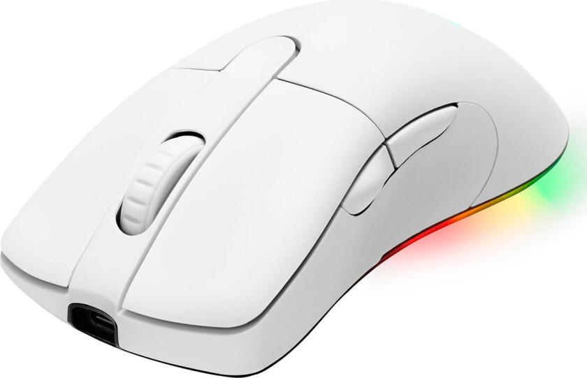 Wm90 Trådløs Gaming Mus White Line