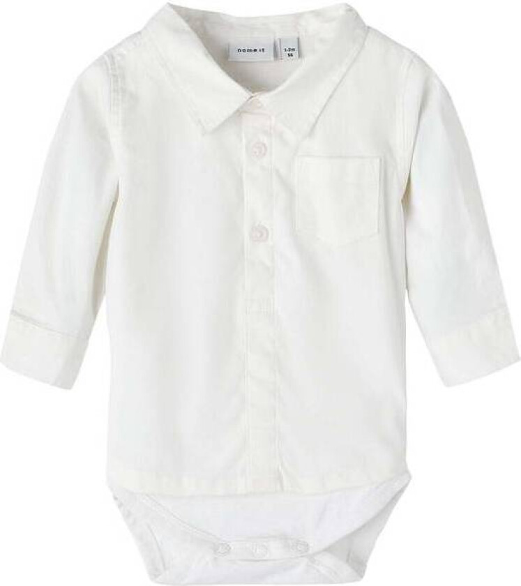 Name It Nasin Skjortebody, Bright White