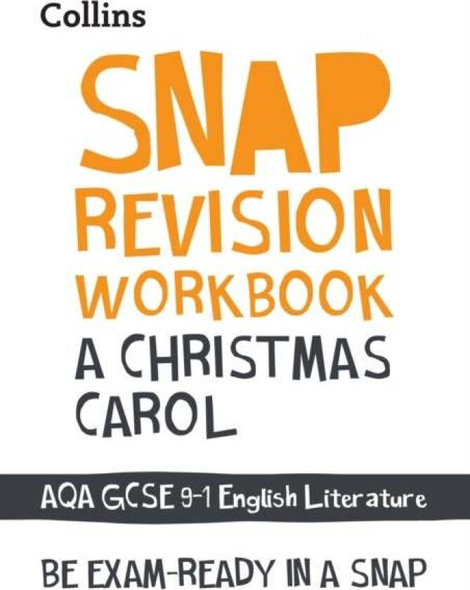 A Christmas Carol: AQA GCSE 9-1 English Literature Workbook av Collins GCSE