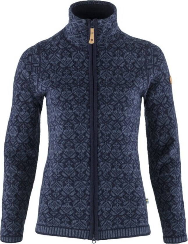 SNOW CARDIGAN W DARK NAVY