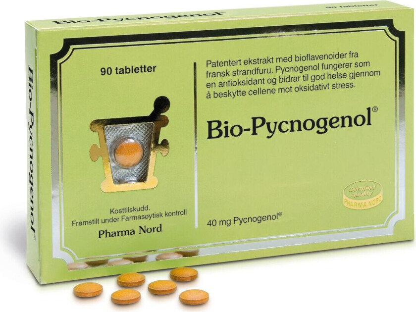 Bio-Pycnogenol, 90 tabletter