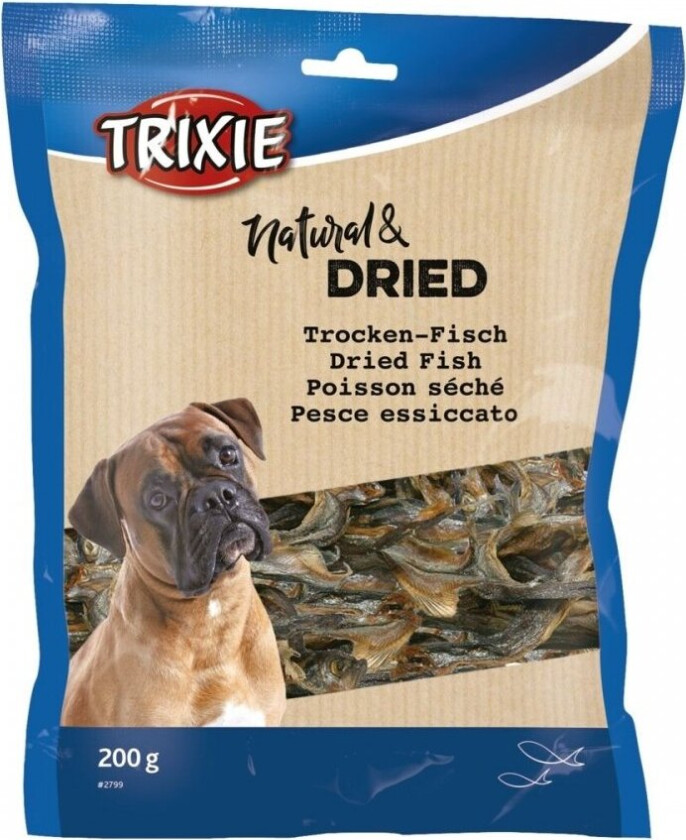 Tørket Fisk Godbiter til hund 200 g