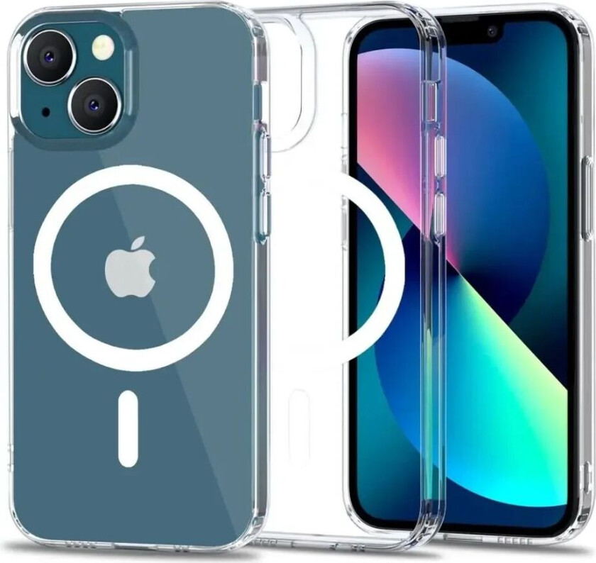 iPhone 13 Tech-Protect Magmat Deksel - MagSafe Kompatibel - Gjennomsiktig