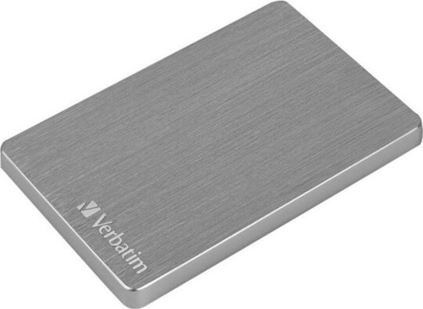Store 'n' Go ALU Slim - Ekstern Harddisk - 2TB - Sølv