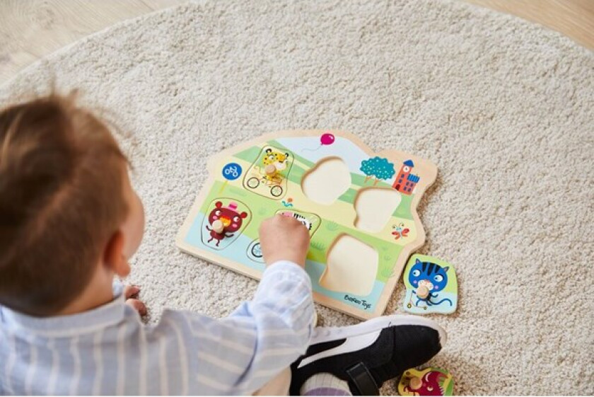 Little Bright Ones - Wooden Puzzle - Play