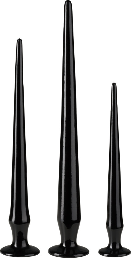 Extreme Silicone Anal Plug Training Set 34/42/49cm