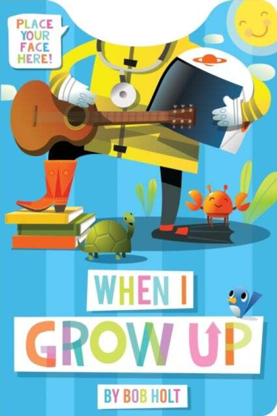 When I Grow Up Shaped Board Book av Bob Holt