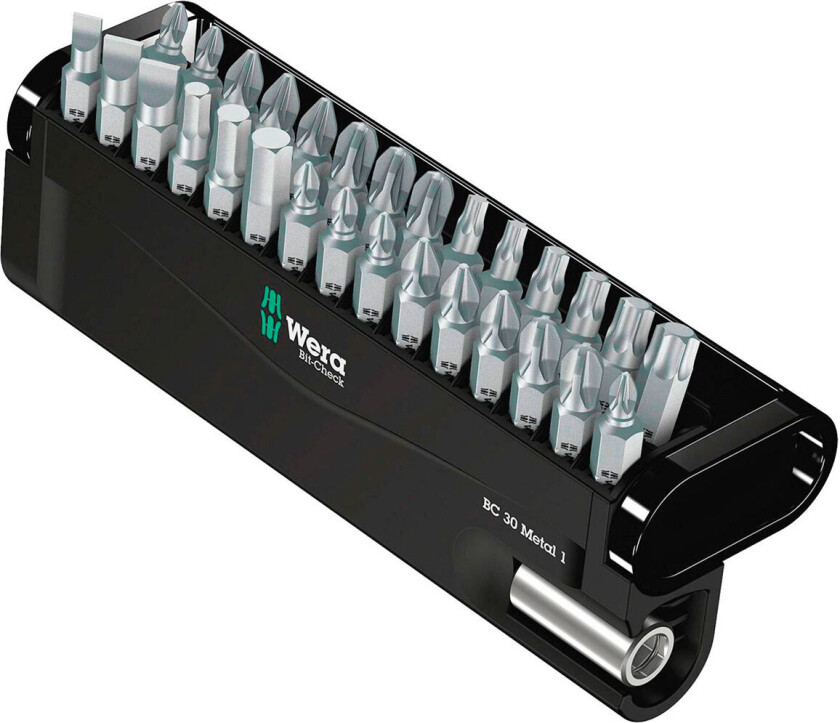 Bit-Check Metal 1 057434 Bitssett 30 deler