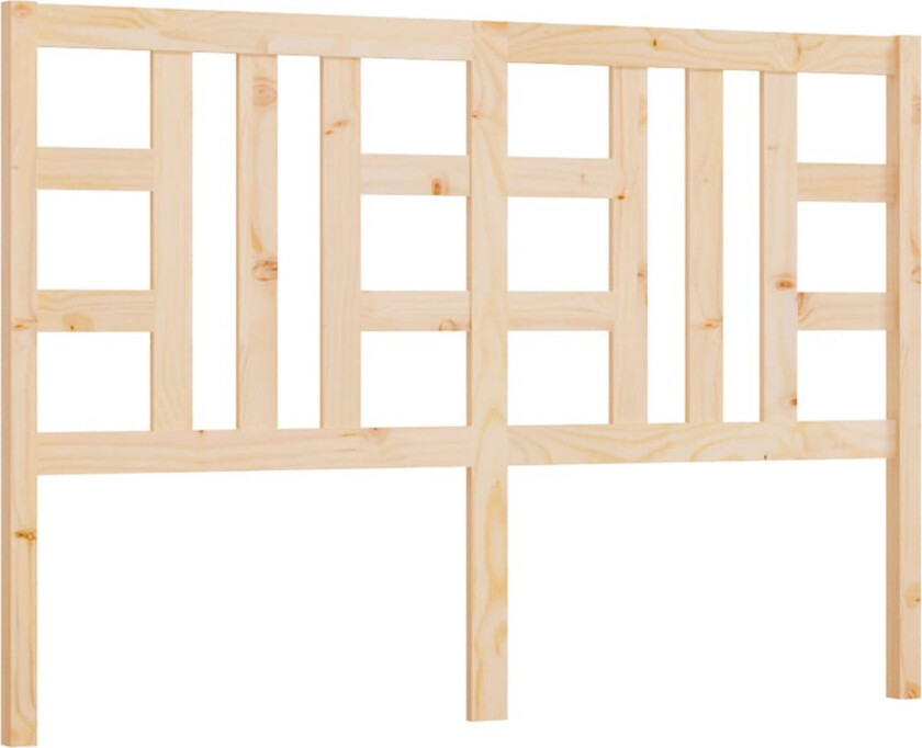 Sengegavl 146x4x100 cm heltre furu