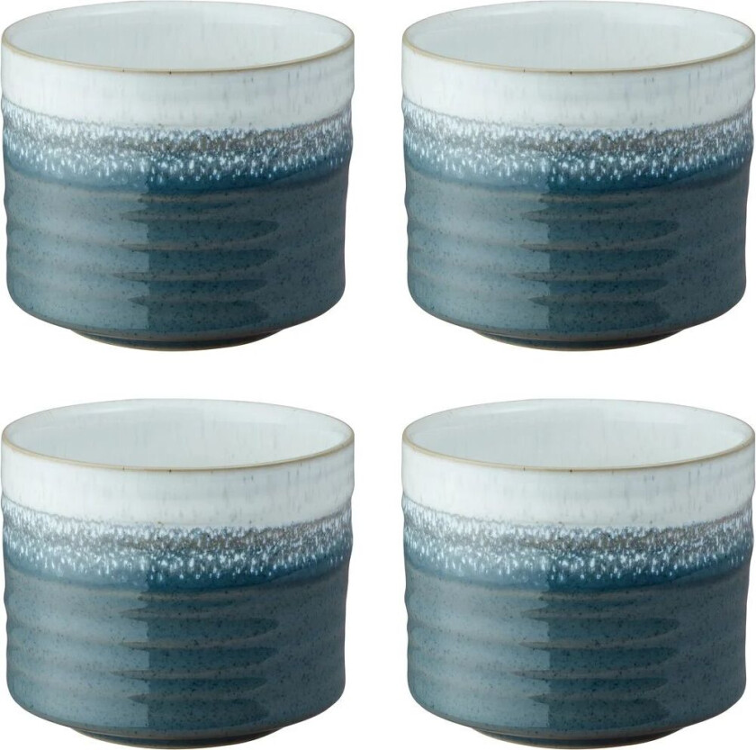 Kiln Accents skål Ø17 cm 4-pk Slate