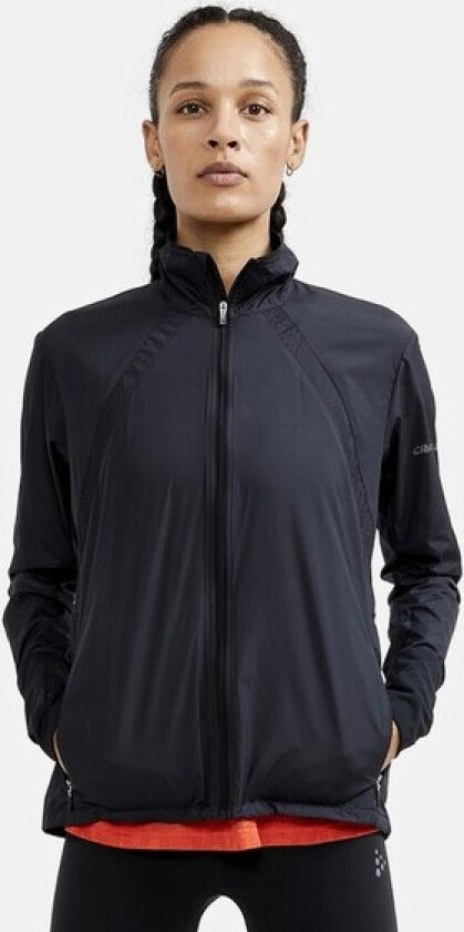 Adv Essence Wind Jacket W, Black, 2xl, Løpeklær