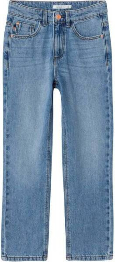 Name It Rose 9222 Straight-Fit Jeans Til Barn, Medium Blue
